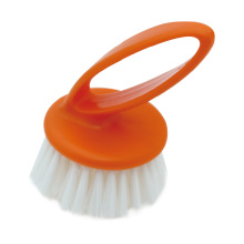 Plastic round kitchen cleaning scrub brush